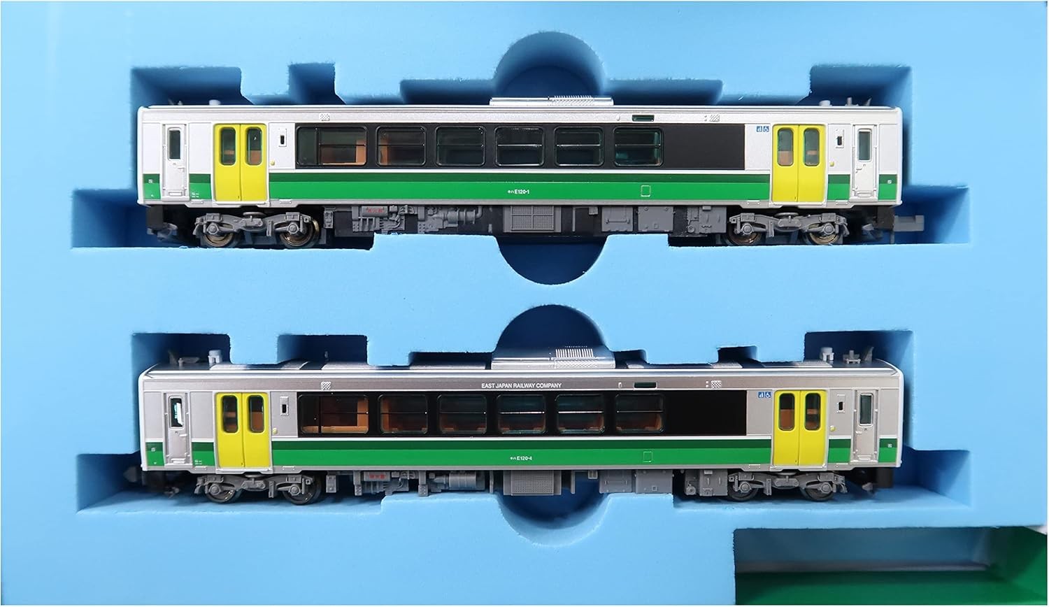 Micro Ace N Gauge Kiha E120 New Paint Green Tadami-Line Set A7444 Model Train