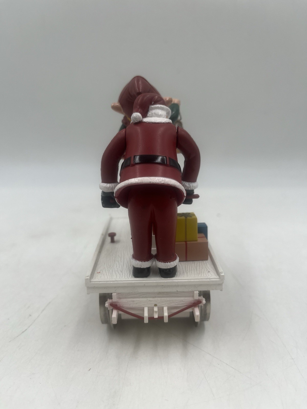Bachmann 96241 #2 Christmas Handcar w/Santa & Elf – Metal Wheels EX/Box