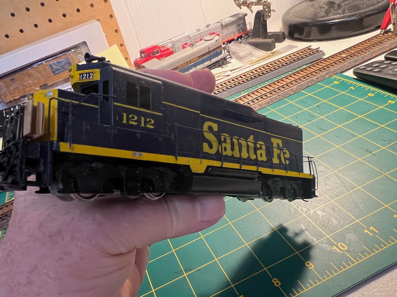 Nickel Plate Products HO Brass EMD GP30 Diesel Engine F/P Santa Fe OB Runs