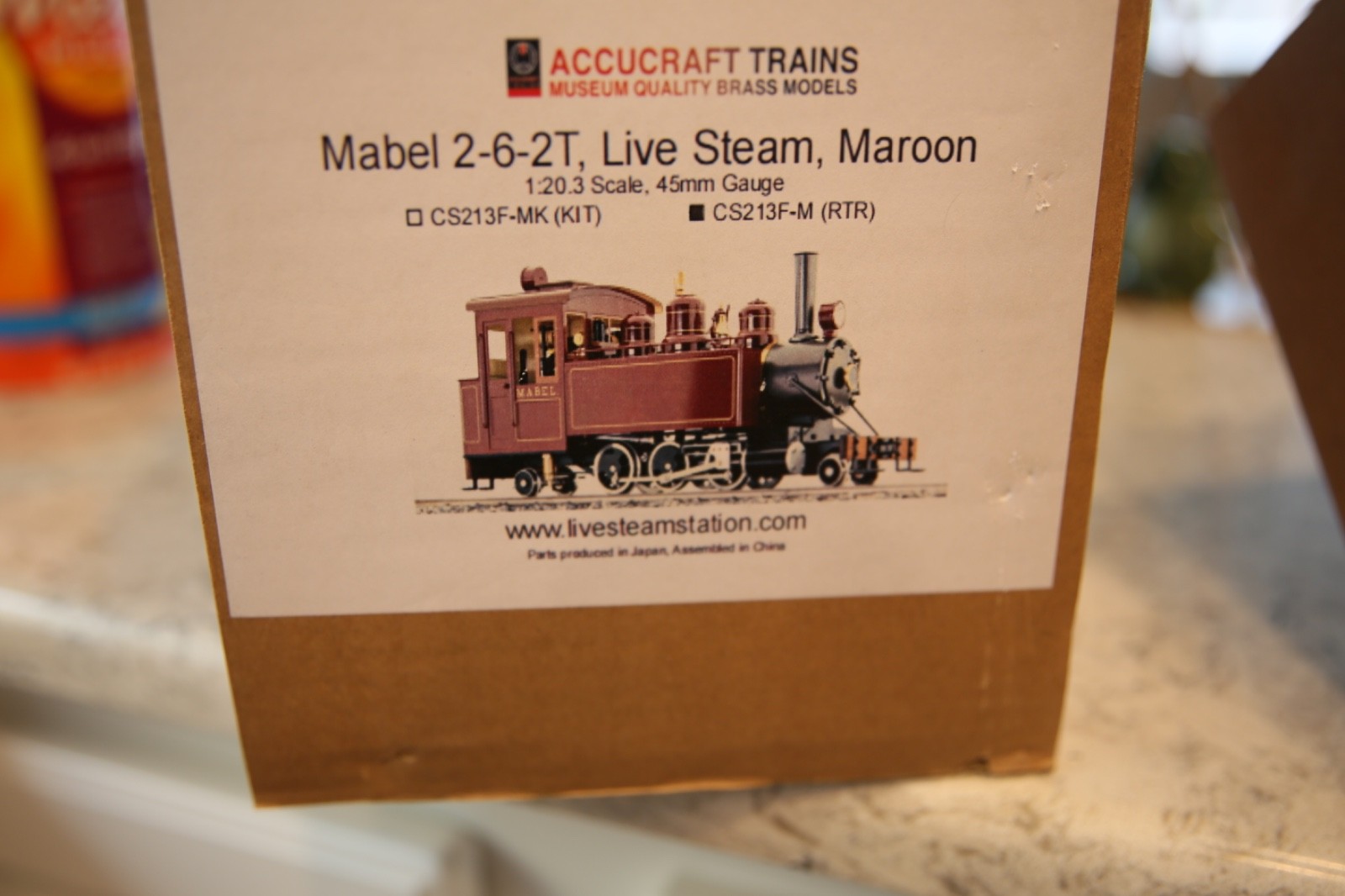 Accucraft live steam Museum Quality Brass Locamotives