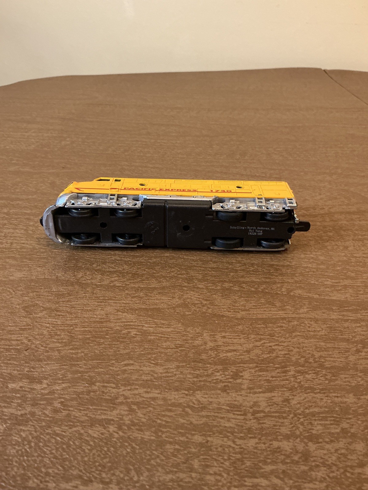 PACIFIC EXPRESS 1730 Pull Back TRAIN Locomotive Engine TOYSMITH