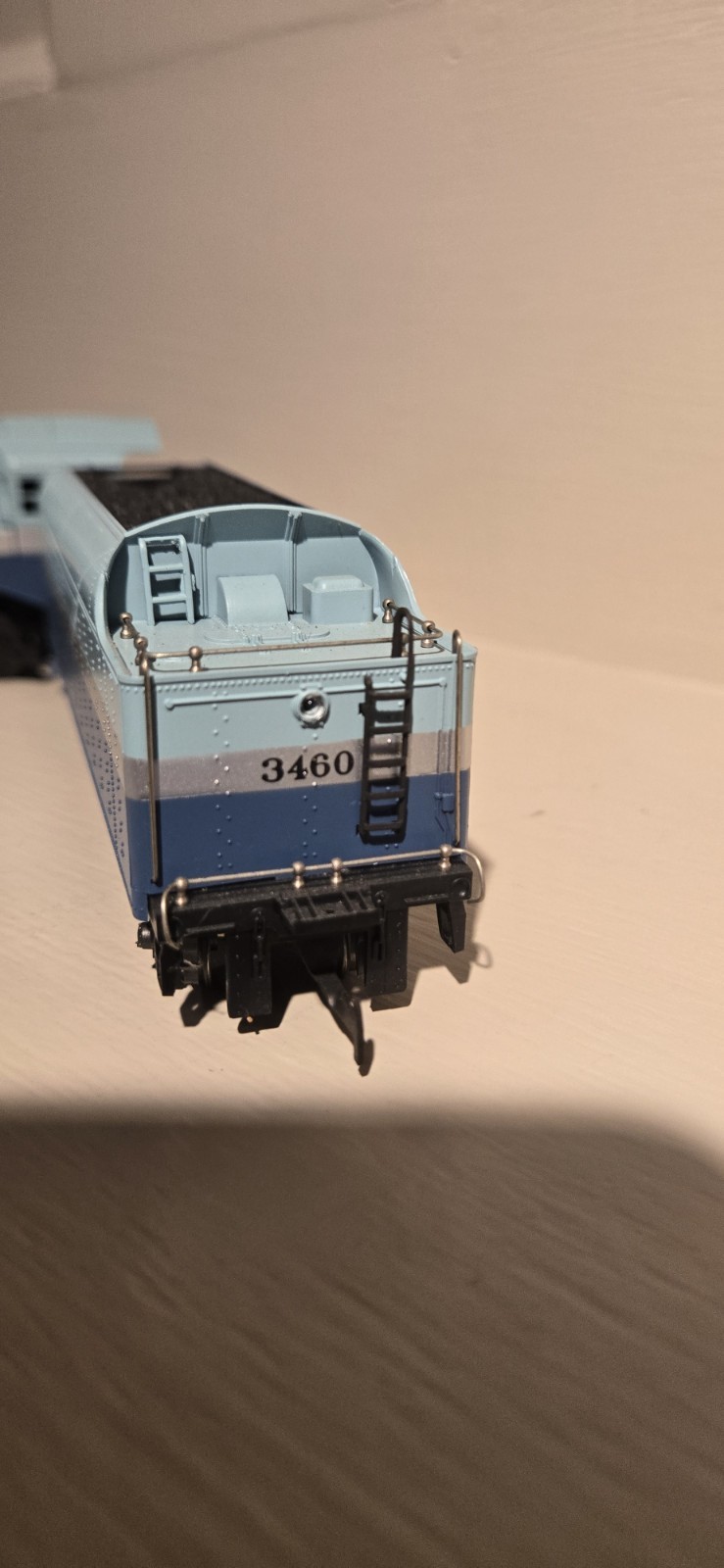 Santa Fe Blue Goose Ho Engine