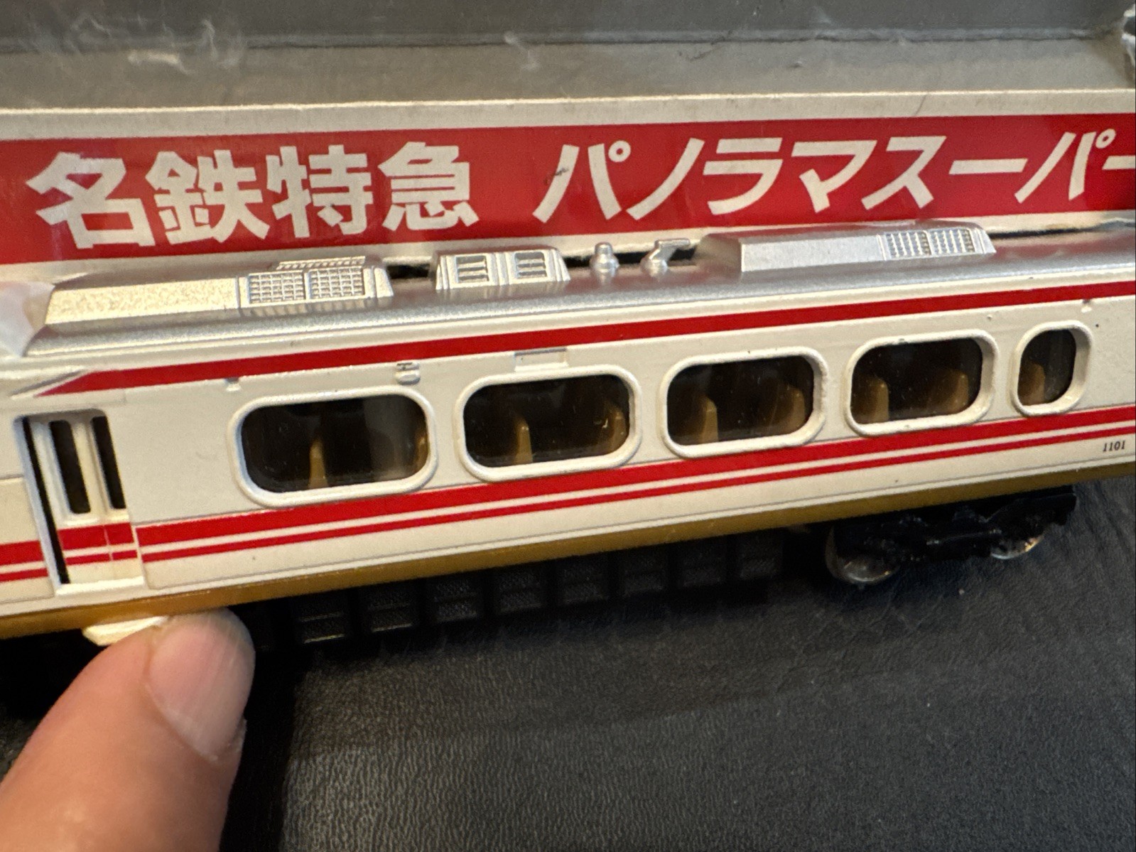 YONEZAWA DIAPET R-72 MODEL TRAIN Japan Railway Meitetsu Express Panorama Super