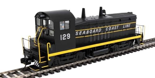 Walthers HO Scale EMD SW7 (DCC/ESU Sound) Seaboard Coast Line/SCL(Phase II) #129