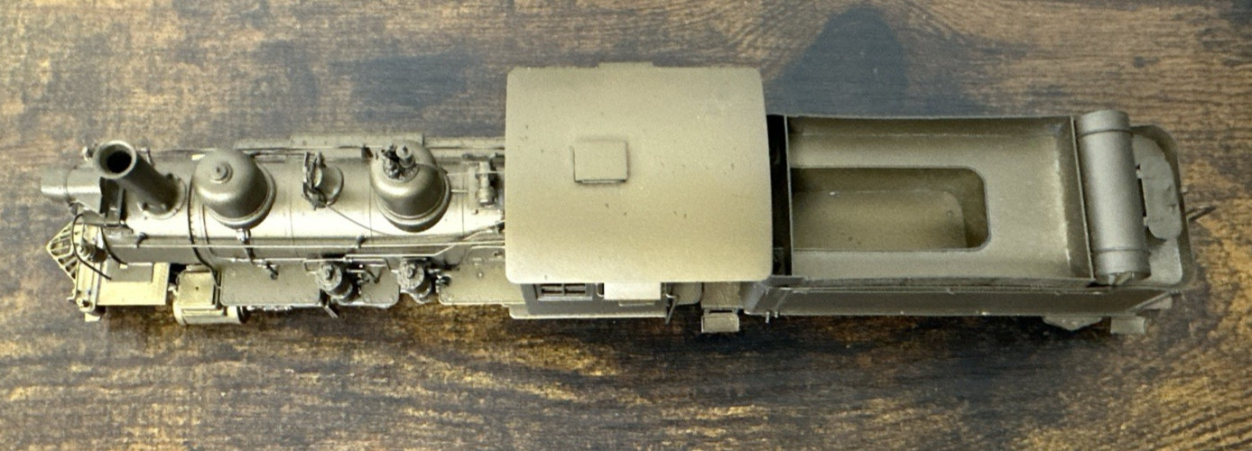 Pacific Fast Mail Sn3 Brass C-16 Class 2-8-0 D&RGW #223 Unpainted Runs Well!