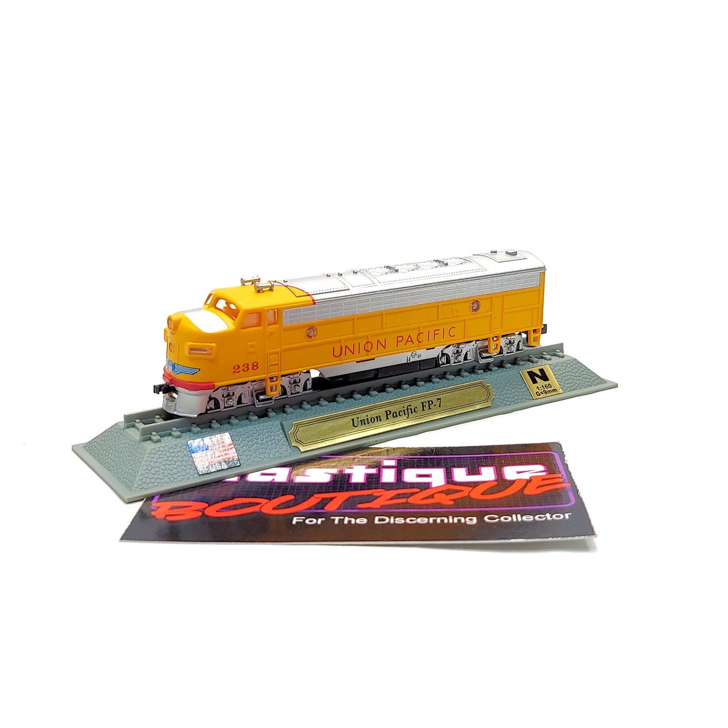 Del Prado Union Pacific FP-7 1:160 #7 STATIC MODEL LOCOMOTIVE TRAIN ENGINE EMD