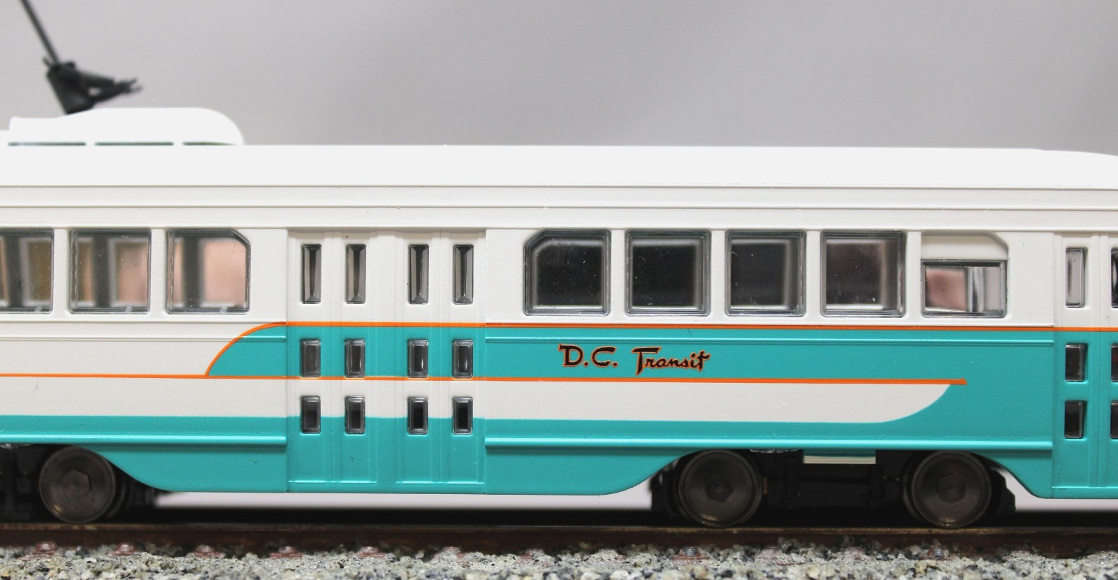 CONCOR #93009 DC Transit PCC Trolley #1124, DCC & SOUND Ready, C9 NIB OOP