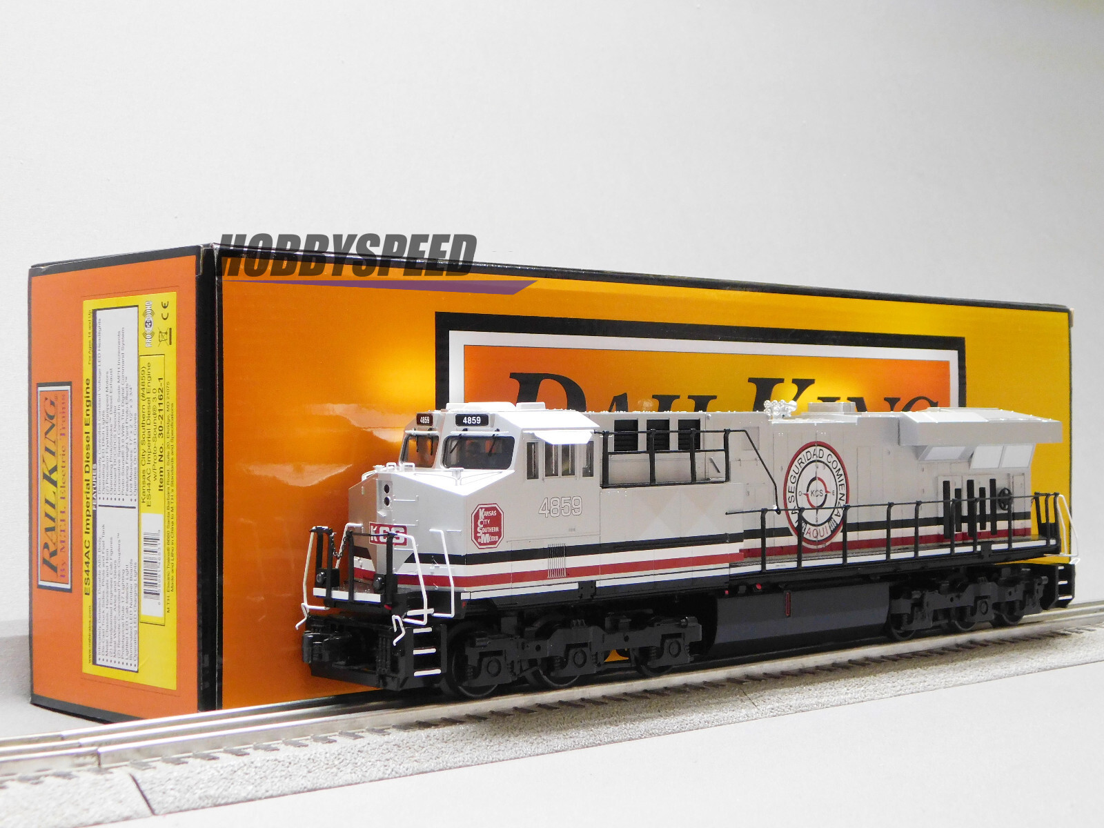MTH RAILKING KCS ES44AC IMPERIAL DIESEL ENGINE #4859 O GAUGE 30-21162-1 NEW