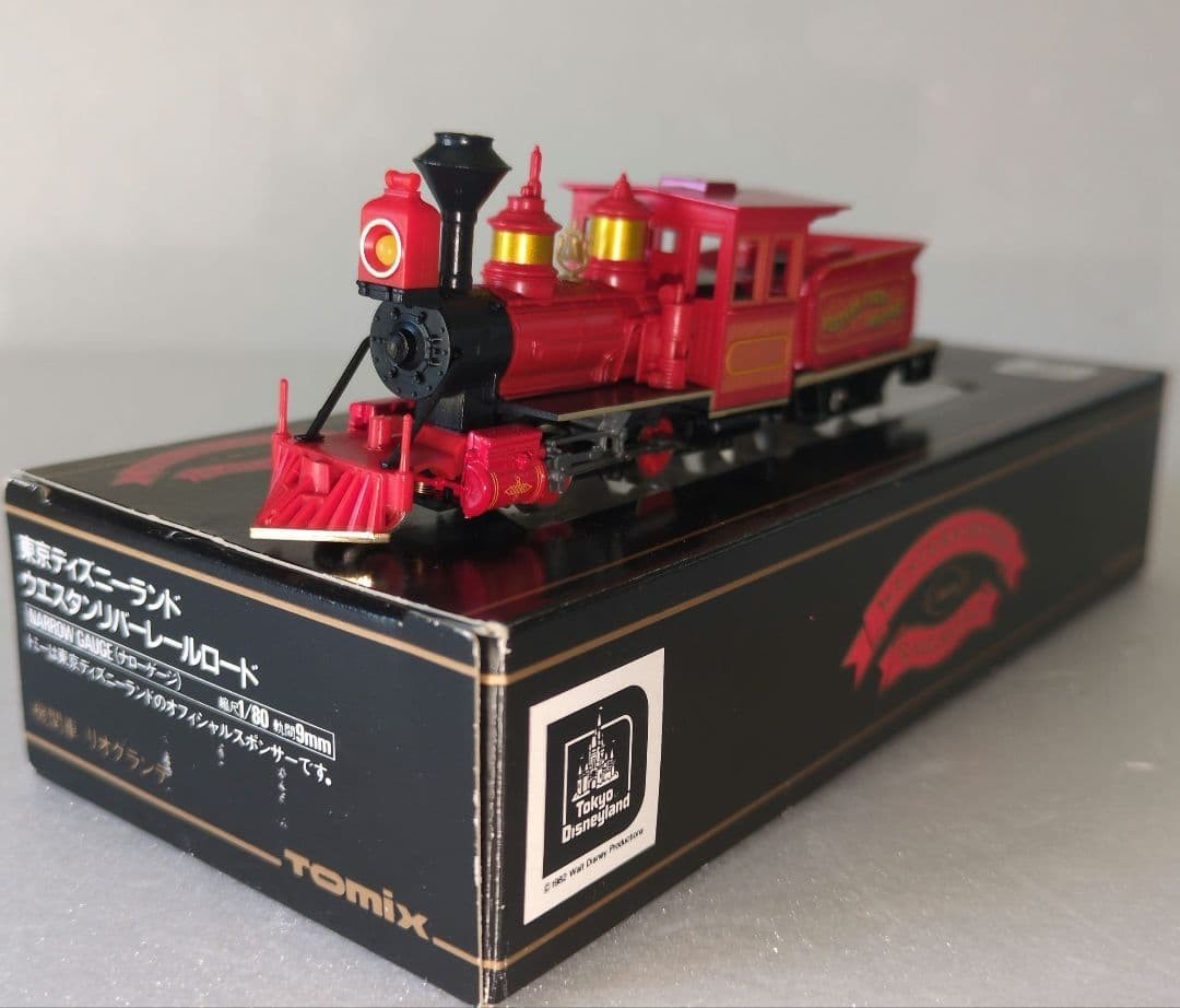 Rio Grande Steam Locomotive N Scale 1/80 Western River TOMIX Railroad Disney Ra