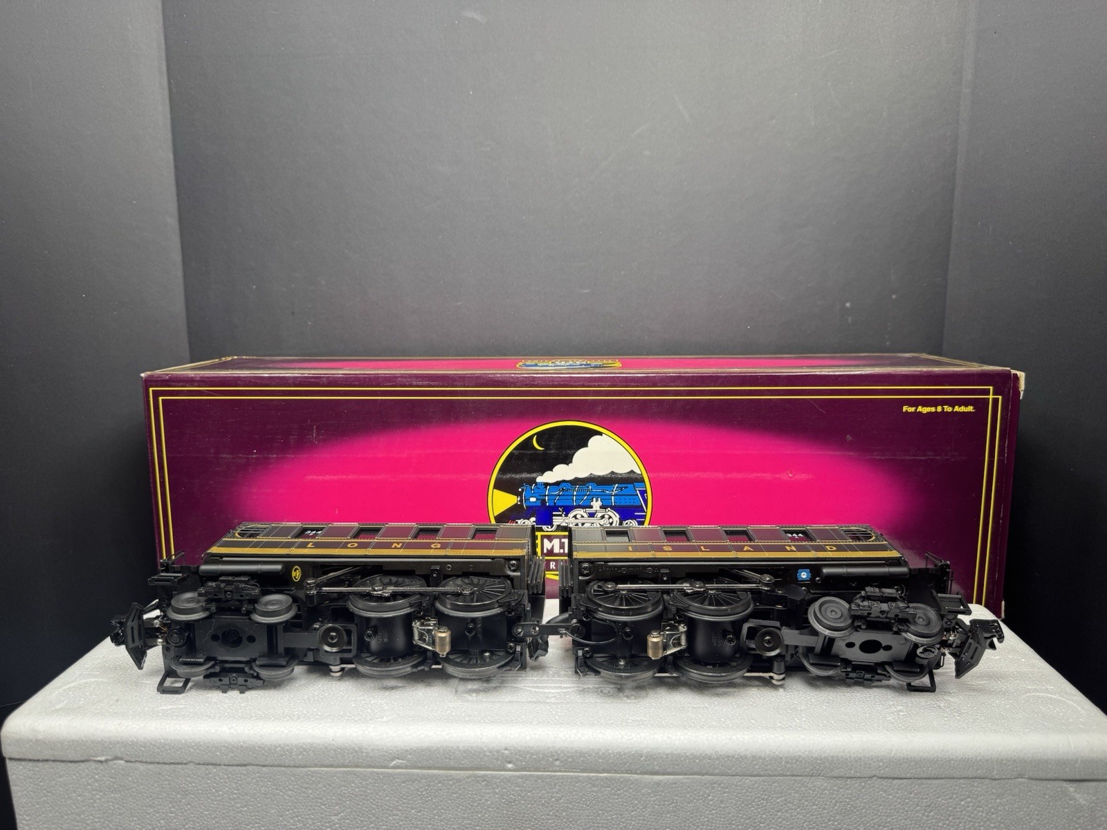 MTH 20-5534-1E Long Island DD-1 electric engine #344A #344B PS2 BCR EX