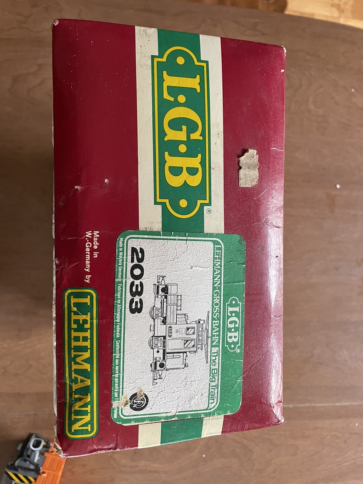 LGB Lehmann 2033 Track Maintenance Electric Locomotive G Scale