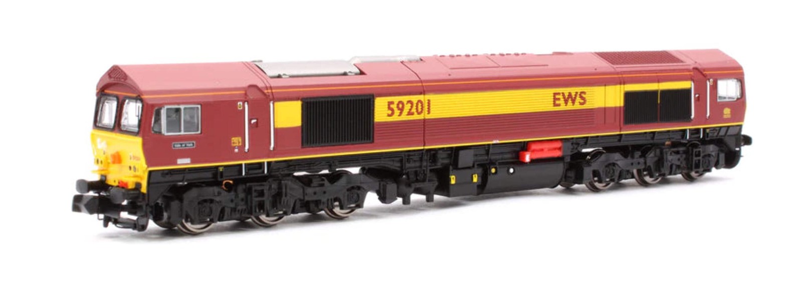Dapol 2D-005-006S N Gauge Class 59 201 ‘Vale Of York’ EWS (DCC-Sound)