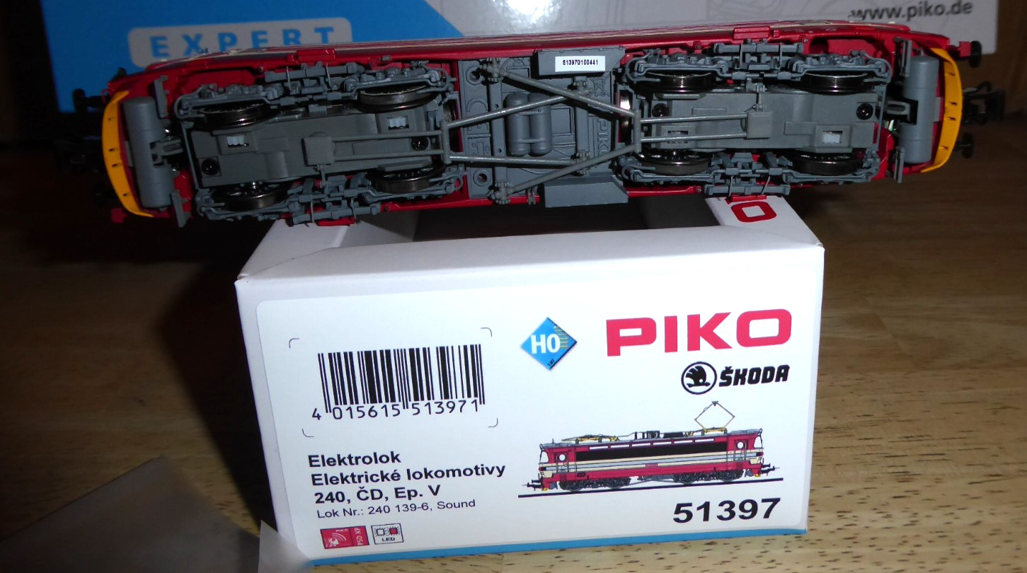 Piko 51397 H0 DCC Sound Locomotive Br 240 Laminatka Of The CD Epoch 5/6 IN Ob