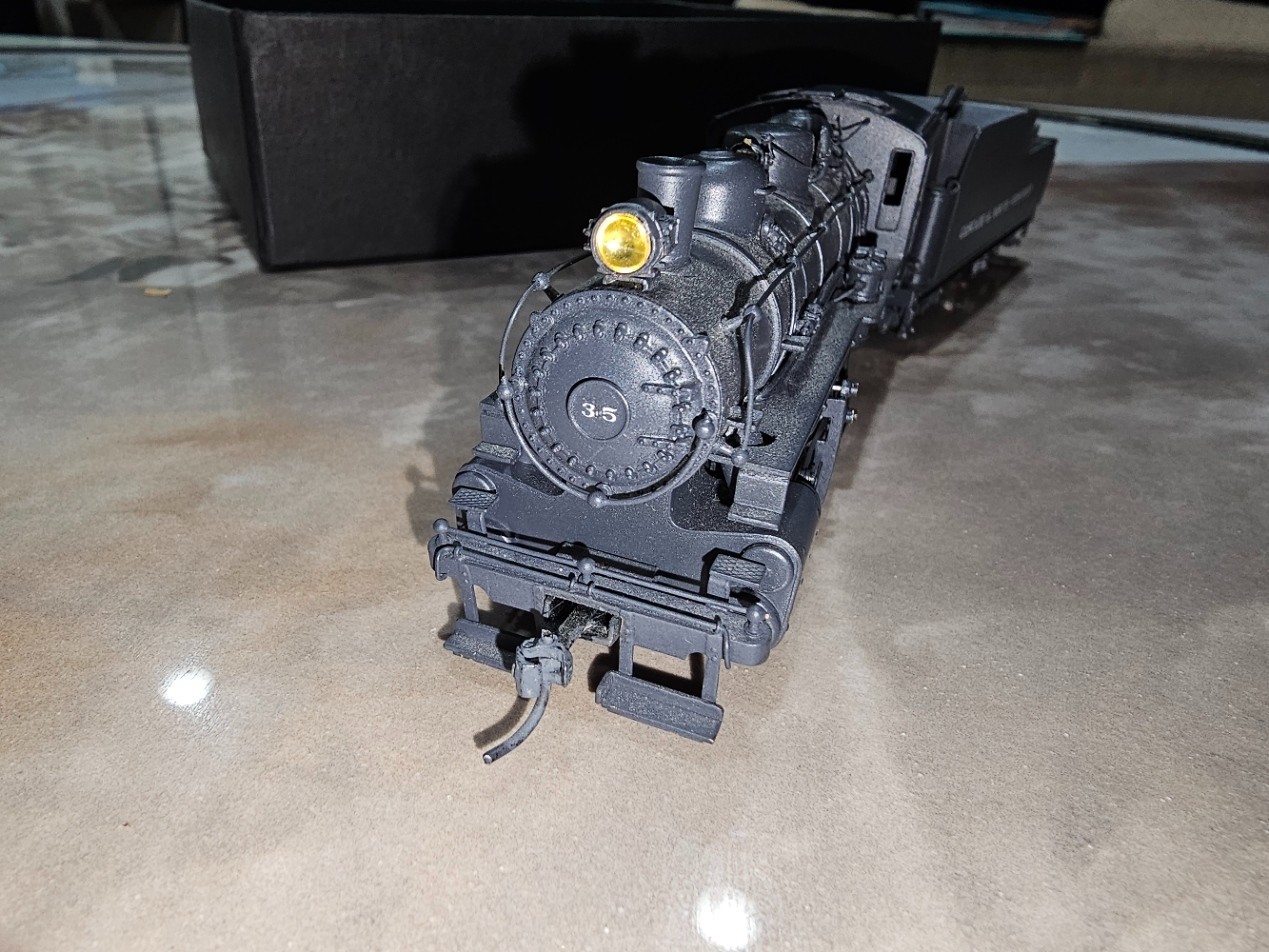NWSL HO Scale Brass USRA 0-6-0 DCC MSTS Cascade & North Western Train Simulator