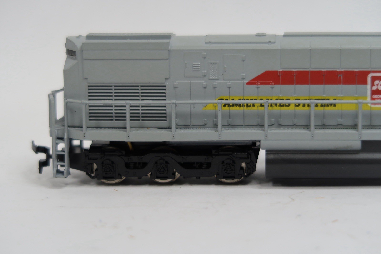 Model Power HO Twin Loco Set SCL/L&N #8689 Powered & Dummy EUC Tested A30