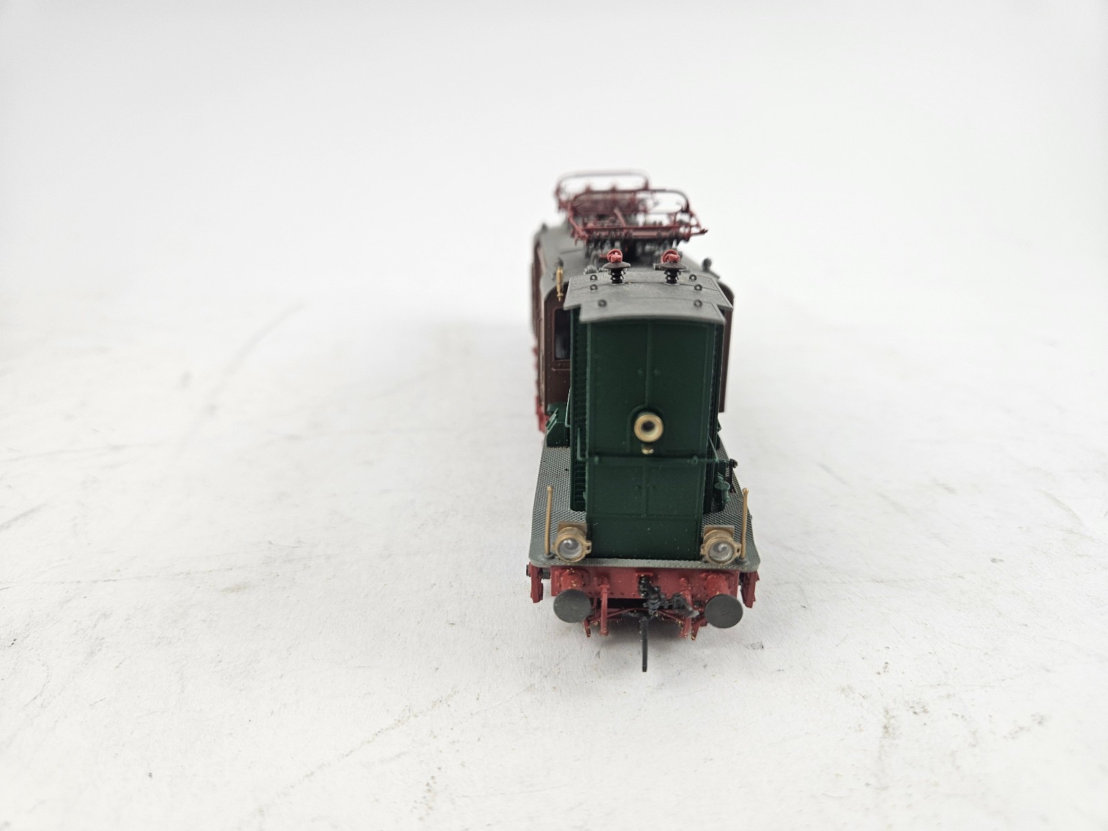 Metropolitan Track H0 DR KPEV E 91 Brun-Vert in Original Packaging Brass Fine…