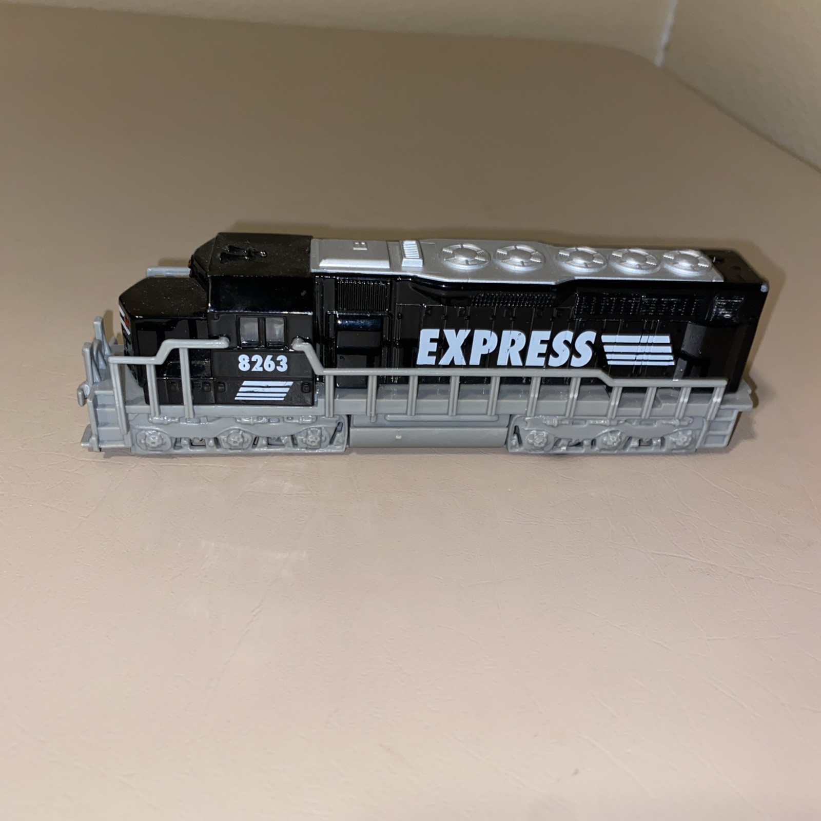 Express Black Locomotive #8263