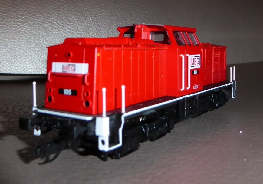 Tillig 501010 Tt Diesel Br 110 Meg 105 Epoch 5/6 Dss + LED Light from Set