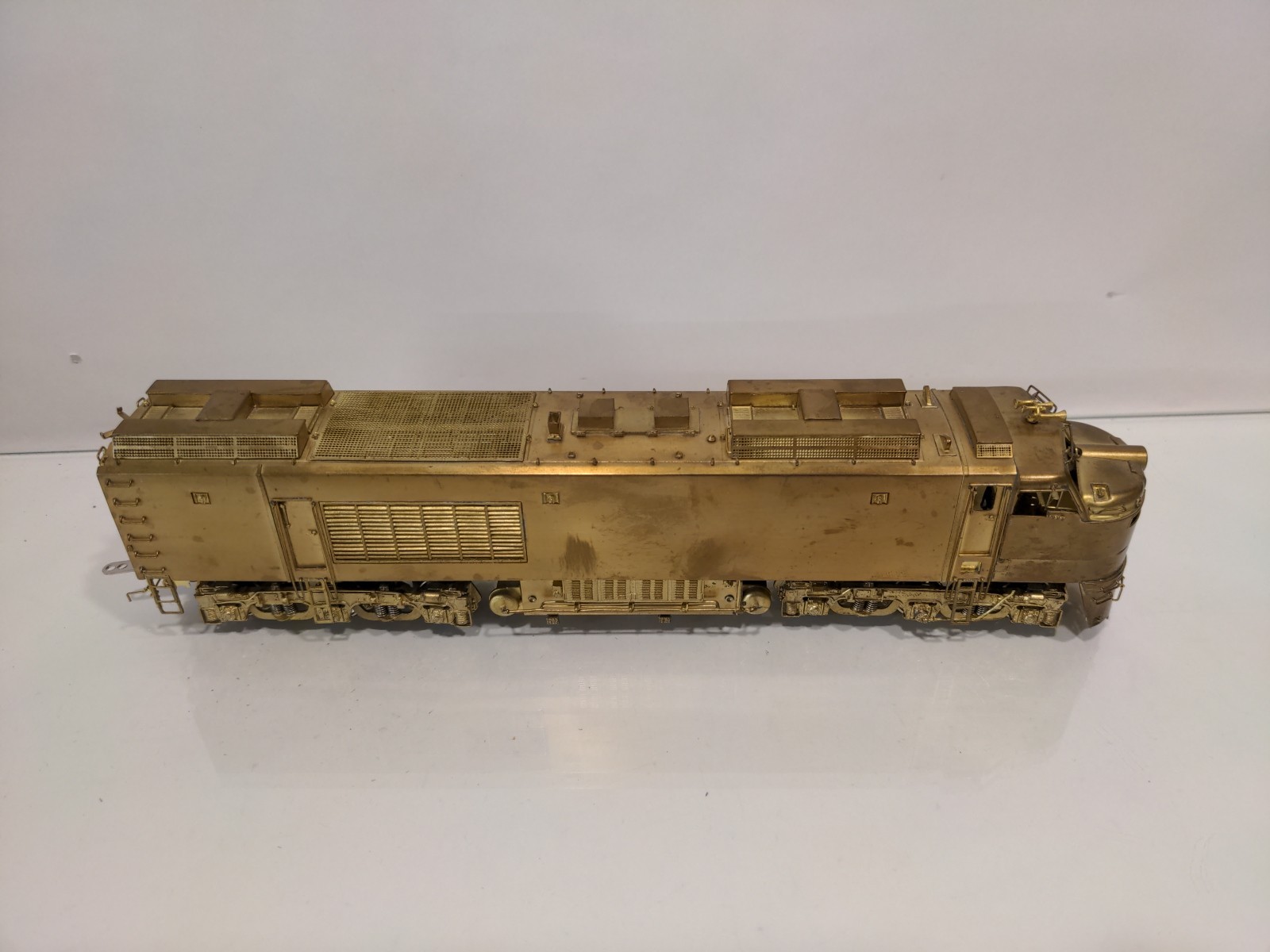 Overland Union Pacific UP 8500 hp 3-Unit Gas Turbine HO Unpainted Brass OMI-1849