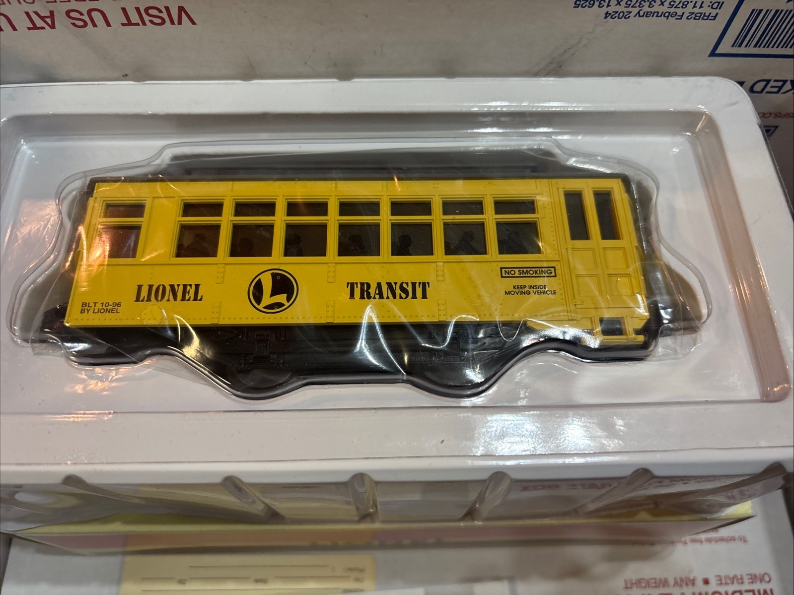 Lionel O Gauge 6-18431 Lionel Transit Trolley Car NIB New