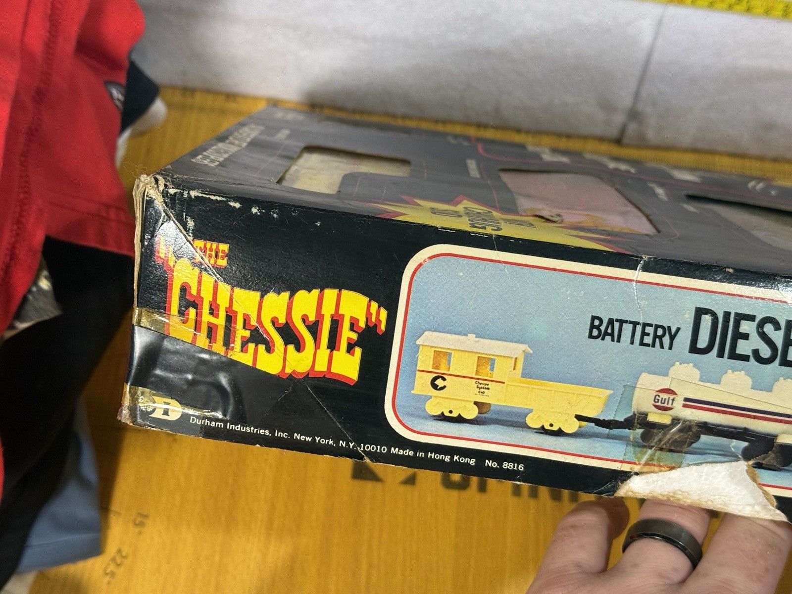 Vintage 1976-The Chessie Battery Diesel Train Set-Durham Rail Power NO.8816