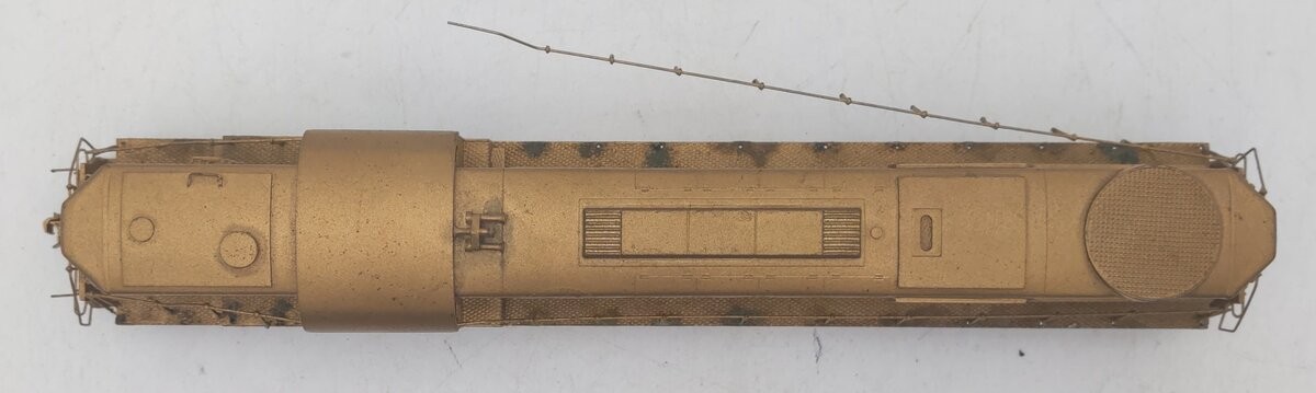 Alco Models D-114 HO Brass DL-600B High Hood Diesel Locomotive – Unpainted