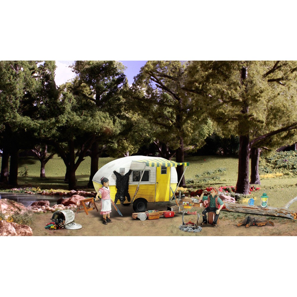 Woodland Scenics N Ma & Pa’s Trailer Heaven WOOAS5341 N Accessories