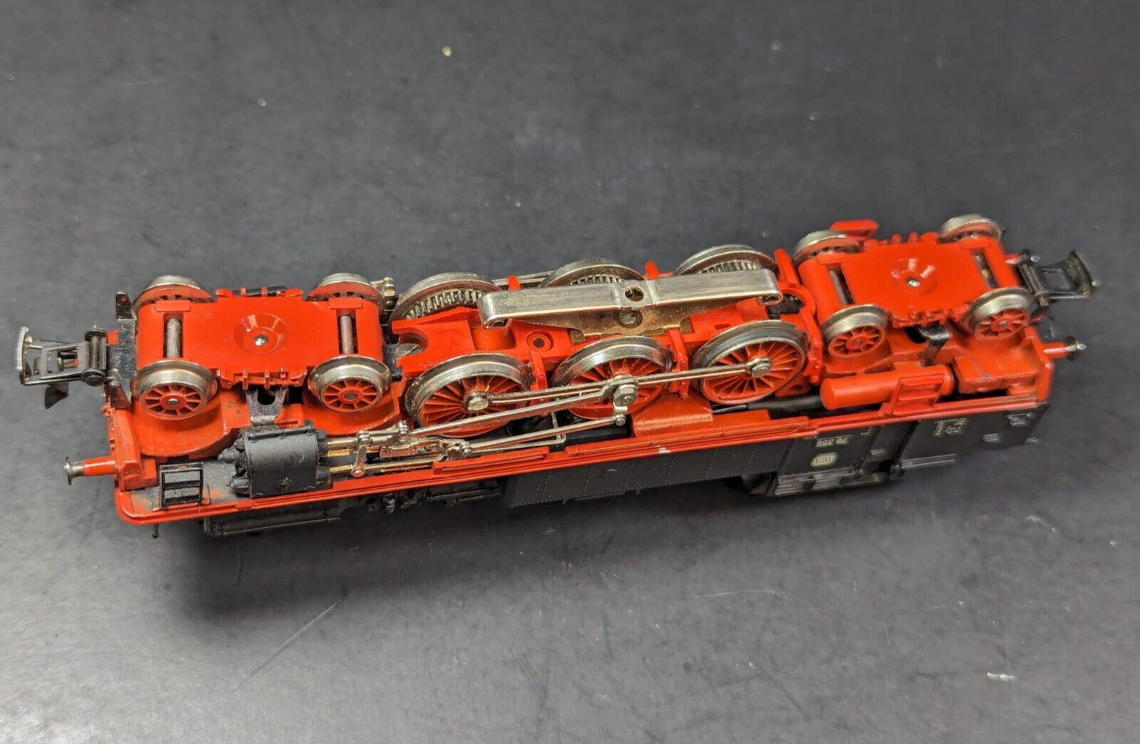 Marklin HO Steam Locomotive 4-6-4 DB 78355 Black/Red Metal (VERY GOOD CONDITION)