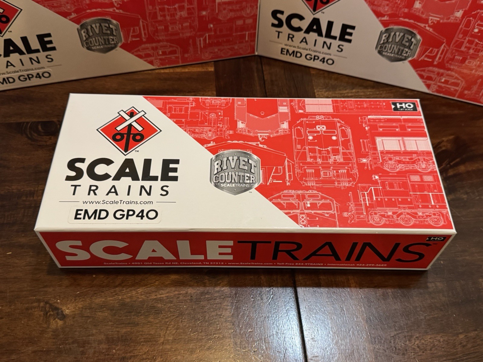 HO ScaleTrains Rivet Counter Cotton Belt SSW GP40R #7964 SXT41917 DCC & Sound