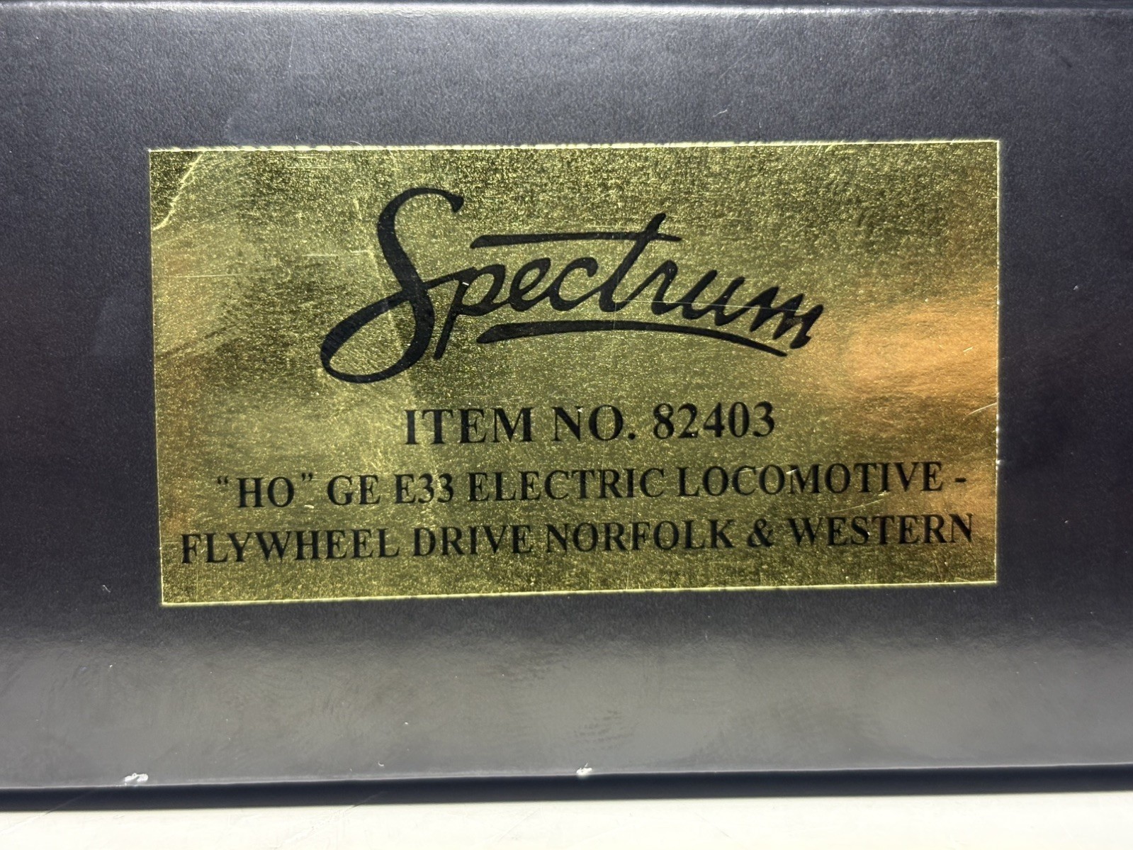 Bachmann Spectrum HO GE E33 Electric Locomotive #82403 Norfolk & Western