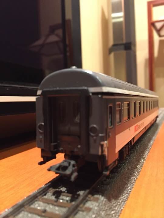 Marklin HO passenger car, made in West Germany, Marklin
