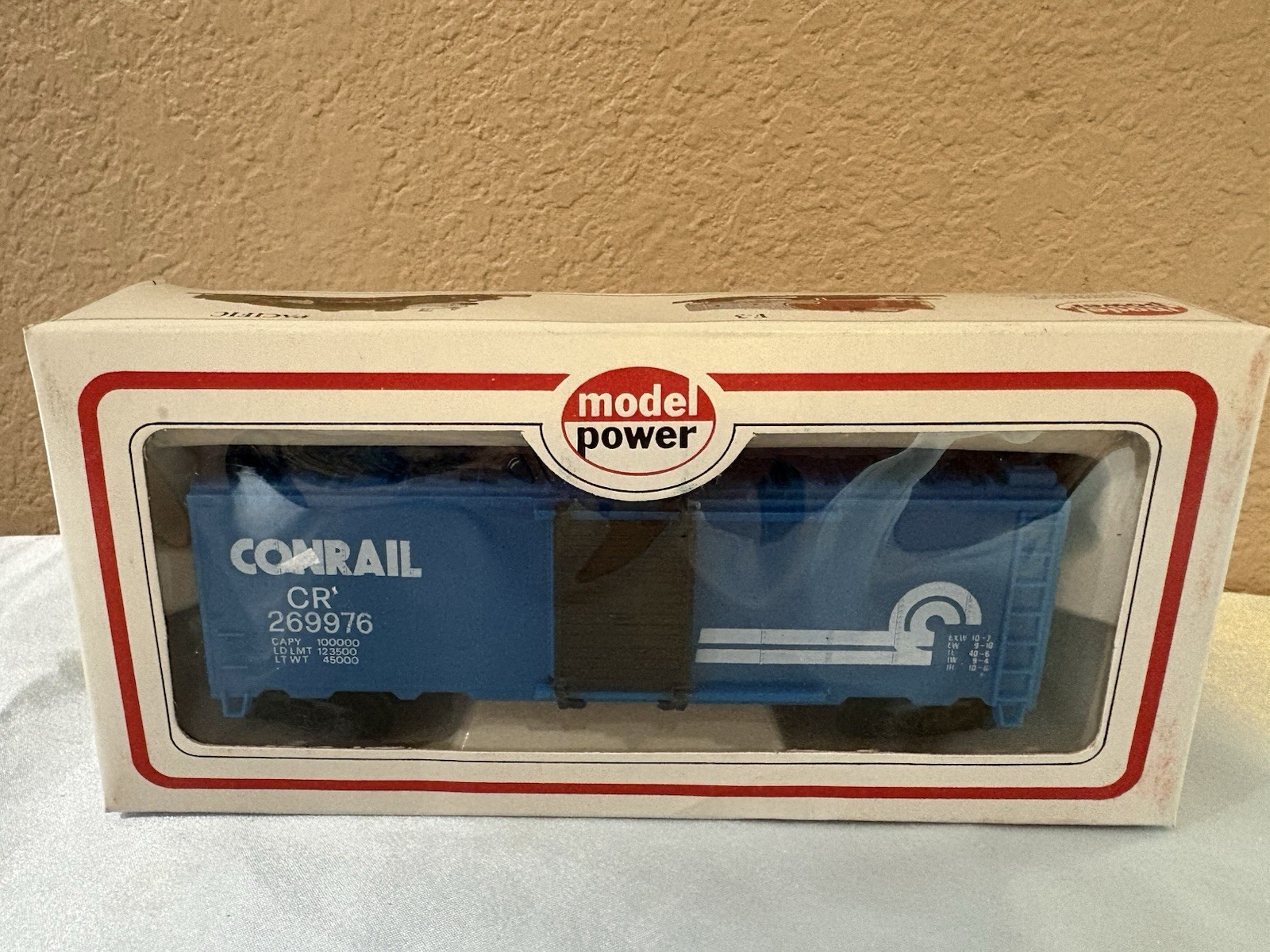 Vintage Model Power 8001 Box Car Conrail CR 269976 HO Scale with Original Box