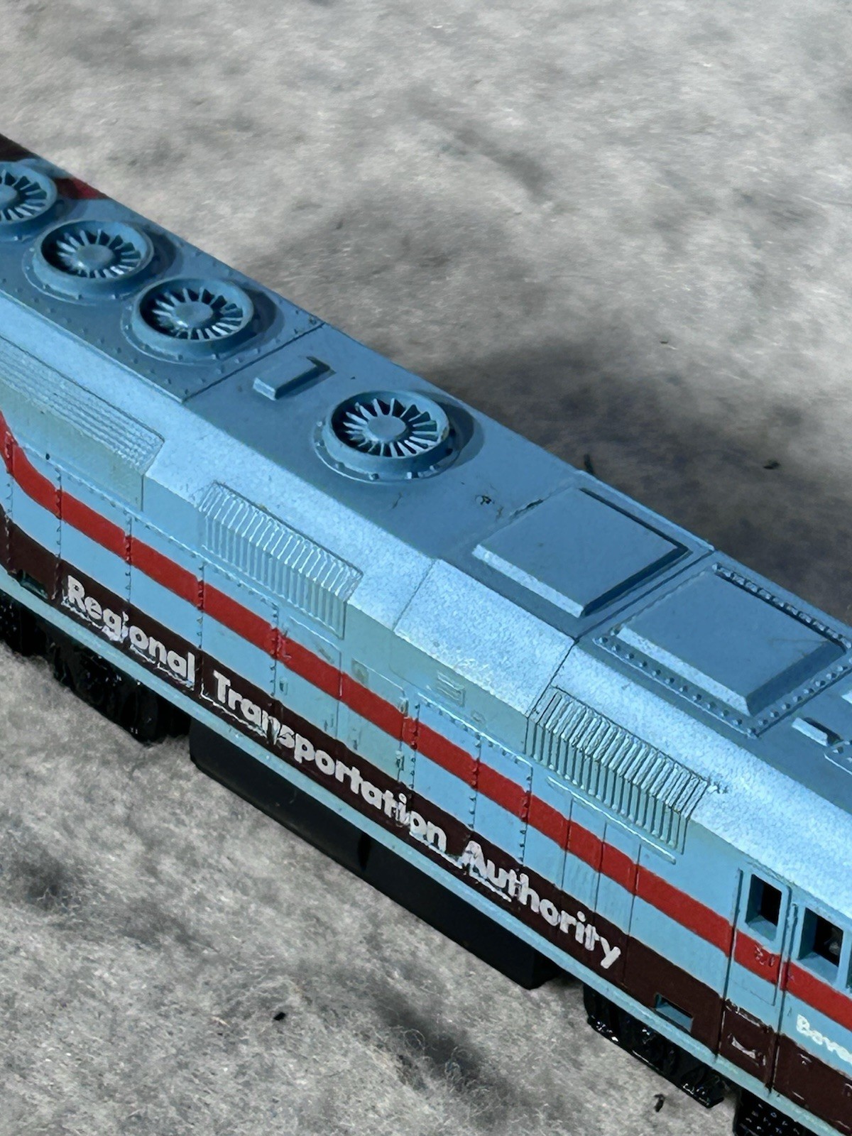 Rare Model Power F40-PH Beverly Hills Regional Transportation Authority N Gauge