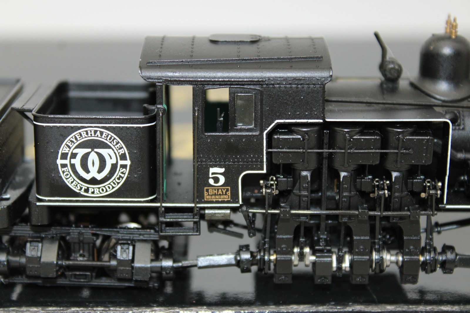 Bachmann HO Weyerhaeuser 80 Ton 3 Truck Shay Steam Locomotive #5 DCC Ready 81905