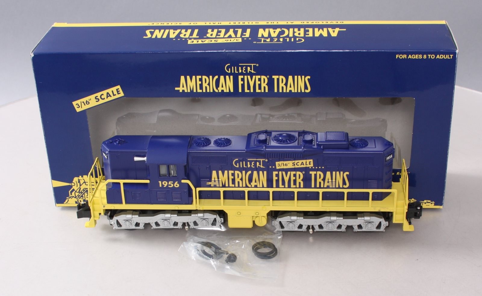 American Flyer 6-48065 S American Flyer Trains SD9 Diesel Locomotive #1956 NIB
