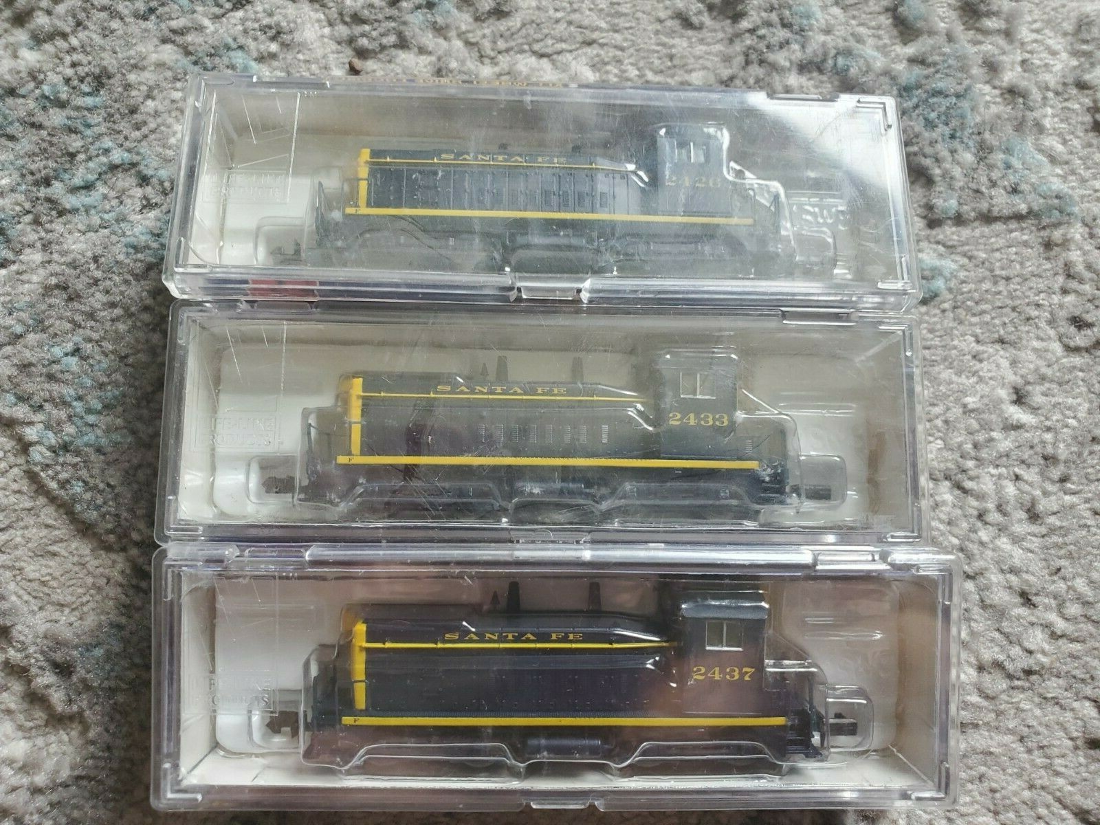 life like n scale locomotive 7500 & 7501 & 7502