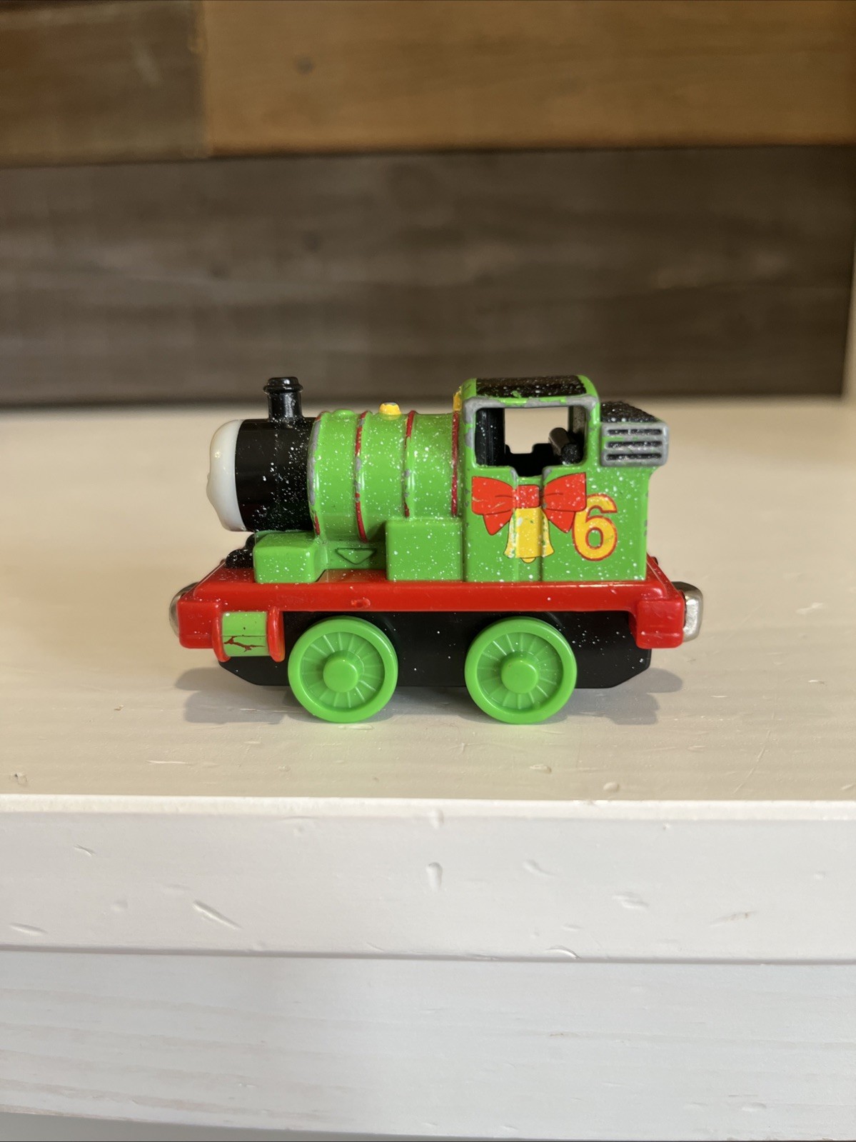Thomas the Train Christmas Holiday Snow Percy Tank Engine Friends Diecast