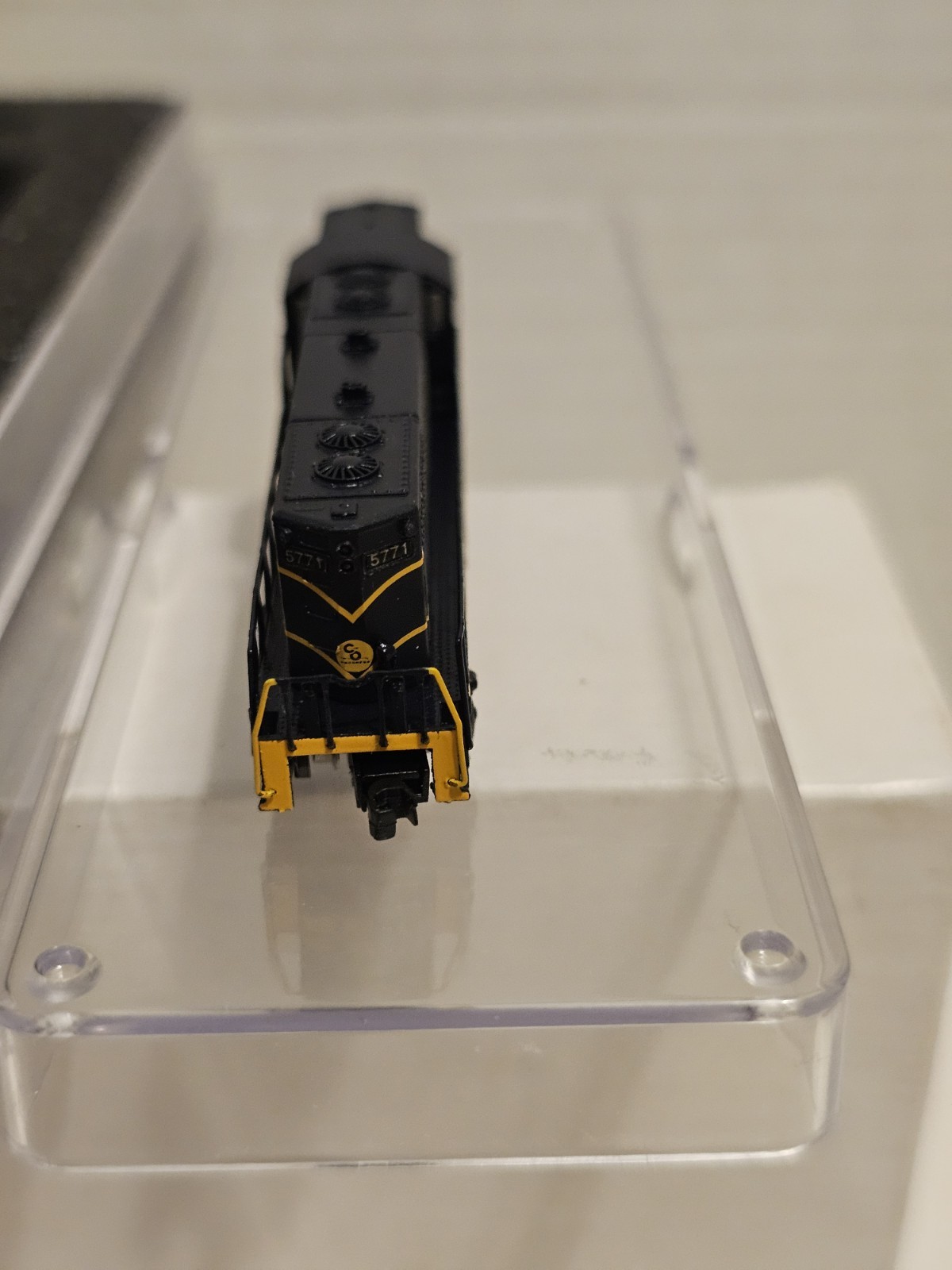 AZL Z Scale C&O GP7 Loco 6202. RD #5771 American Z Line Chesapeake & Ohio