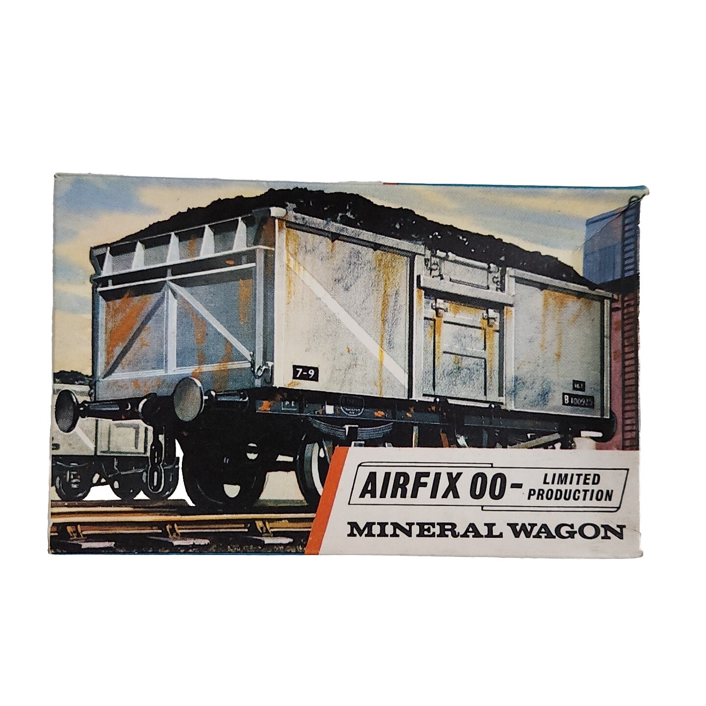AIRFIX MINERAL WAGON OO SCALE CONSTRUCTION KIT TRAIN Vintage Locomotive