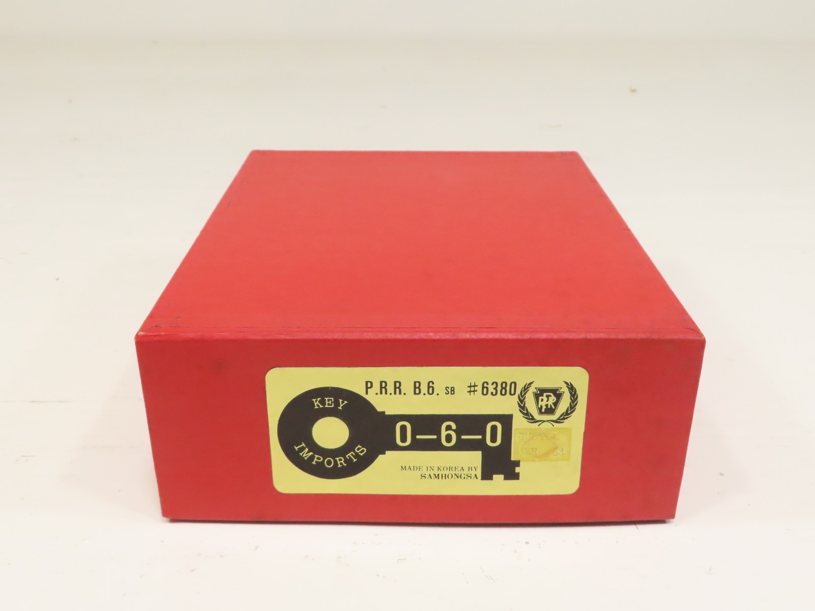 Key Imports HO Brass PRR B-6 Switcher 0-6-0 Factory Painted NIB 12806