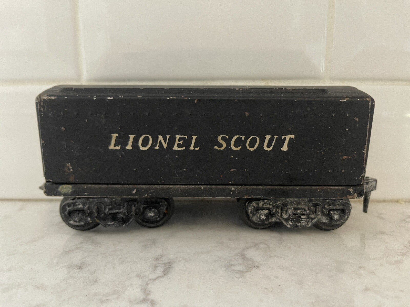 Lionel Metal Scout Tender 1001T O Gauge 1948. Complete