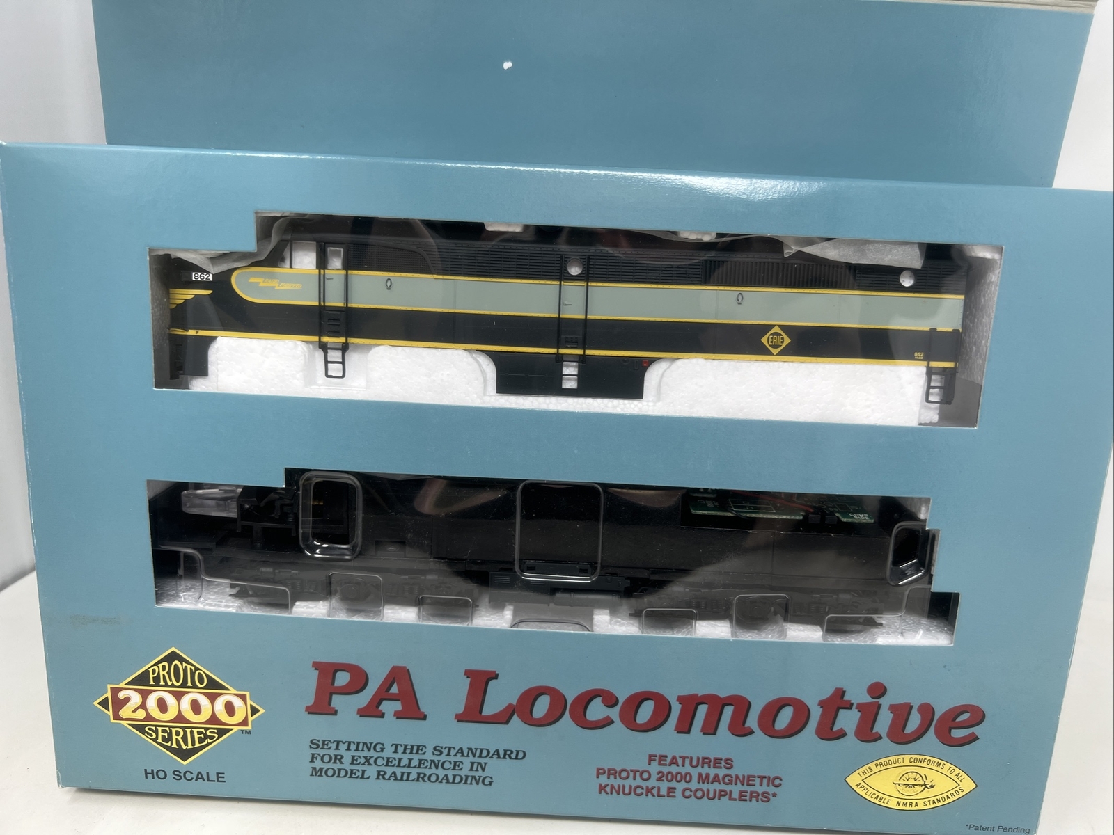 HO Scale Proto 2000 21613 ERIE Railroad PA Diesel Locomotive #862 NIB