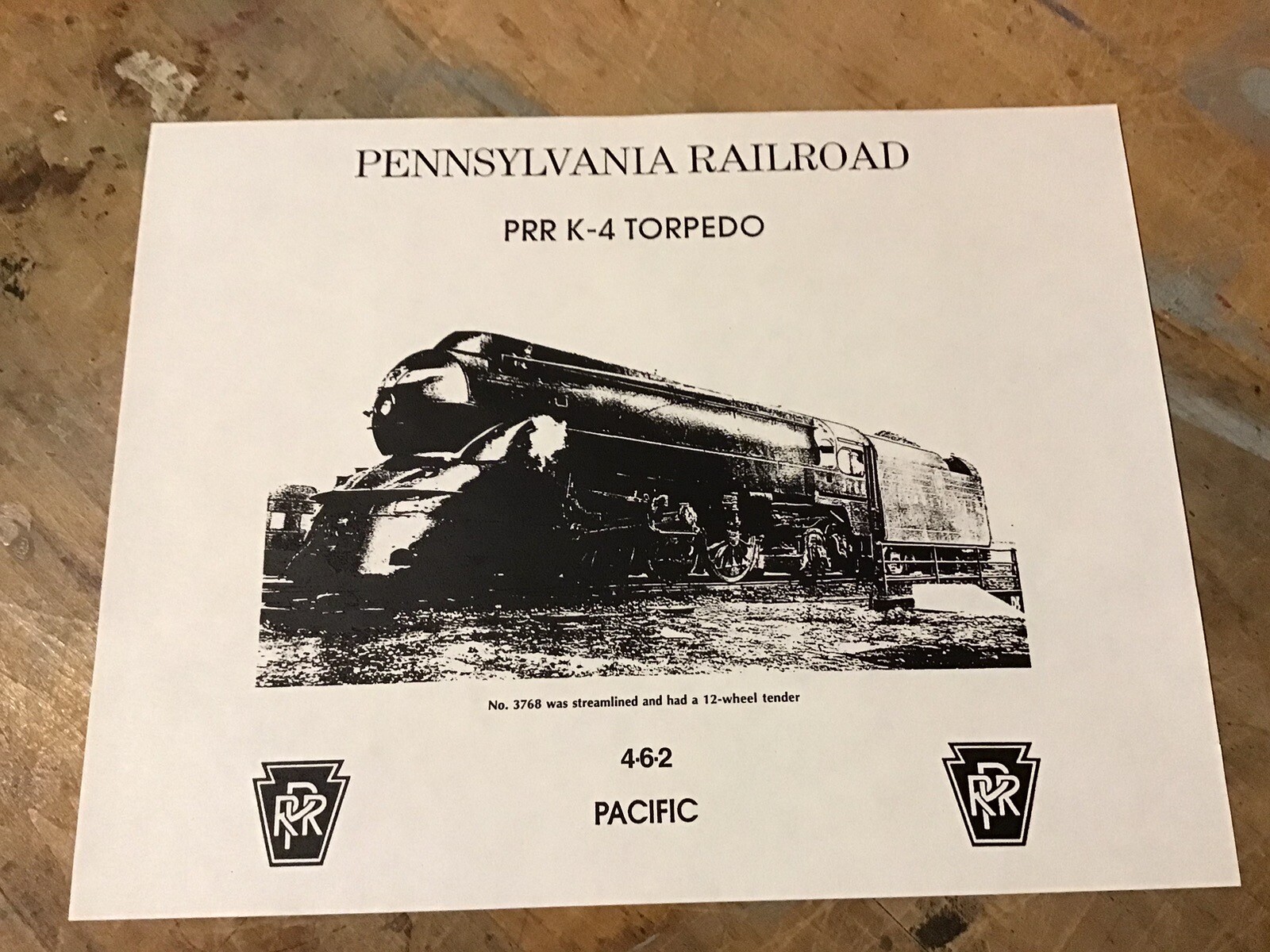 NIB, WEAVER 1965 Quality Craft Models, Brass, PENN. TORPEDO 4-6-2 PACIFIC