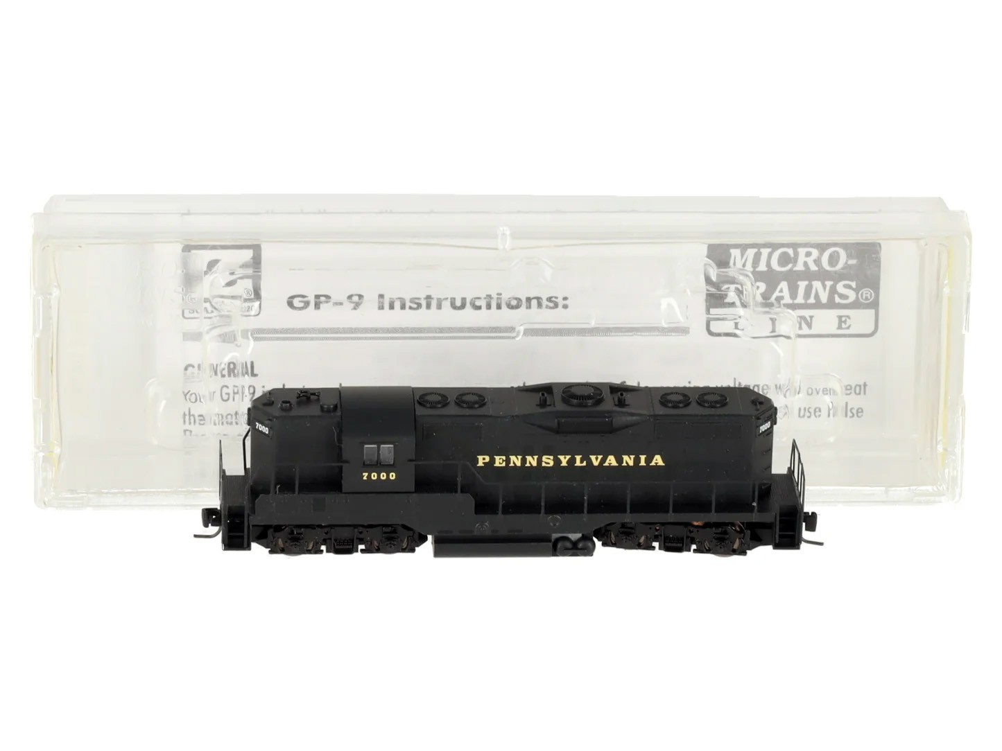 Micro-Trains 98201181 Pennsylvania EMD GP9 Diesel Locomotive MTL Z Scale Z Gauge
