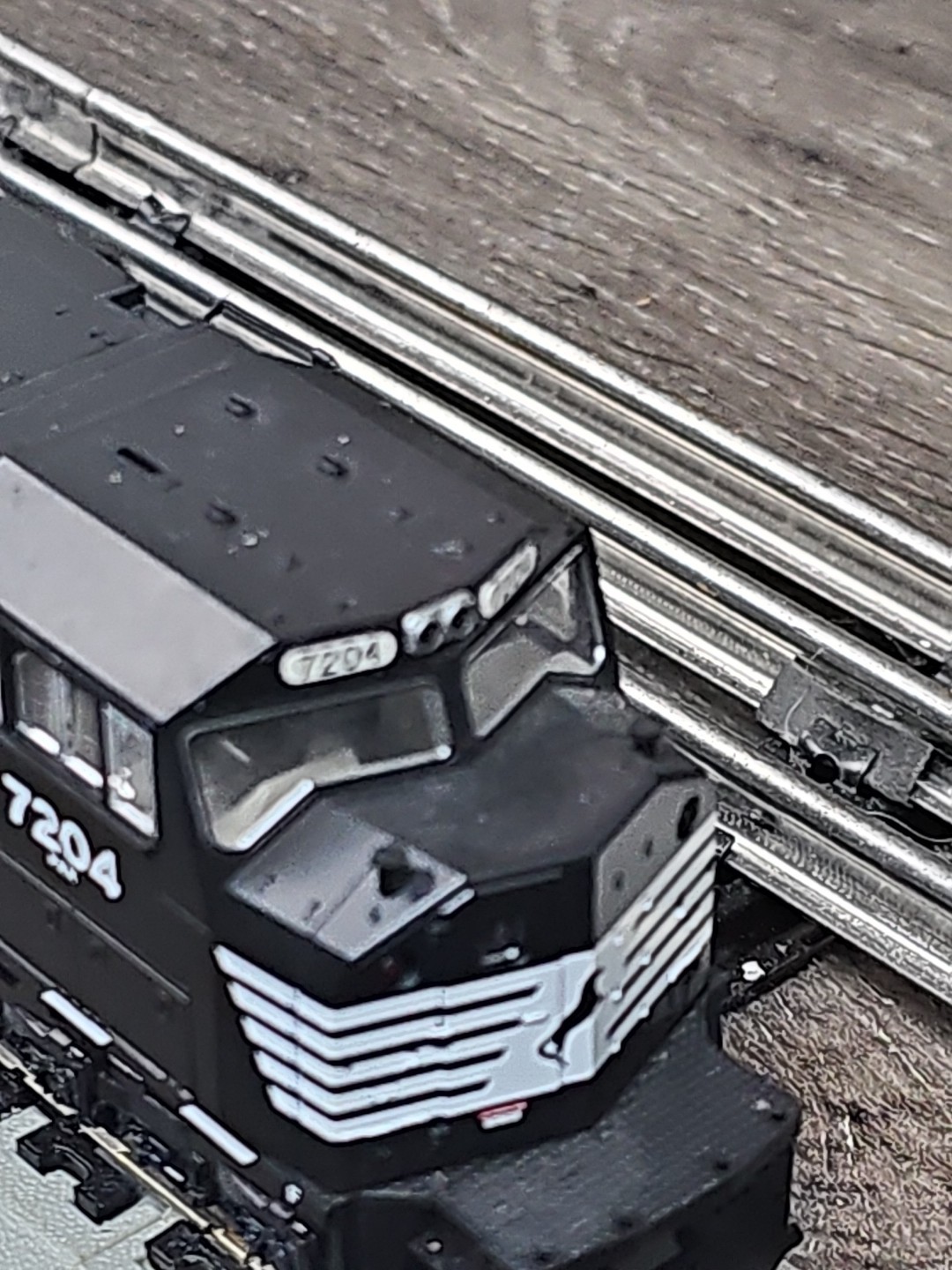 HO KATO 37-6346 EMD SD80MAC NORFOLK SOUTHERN NS # 7204 Read.