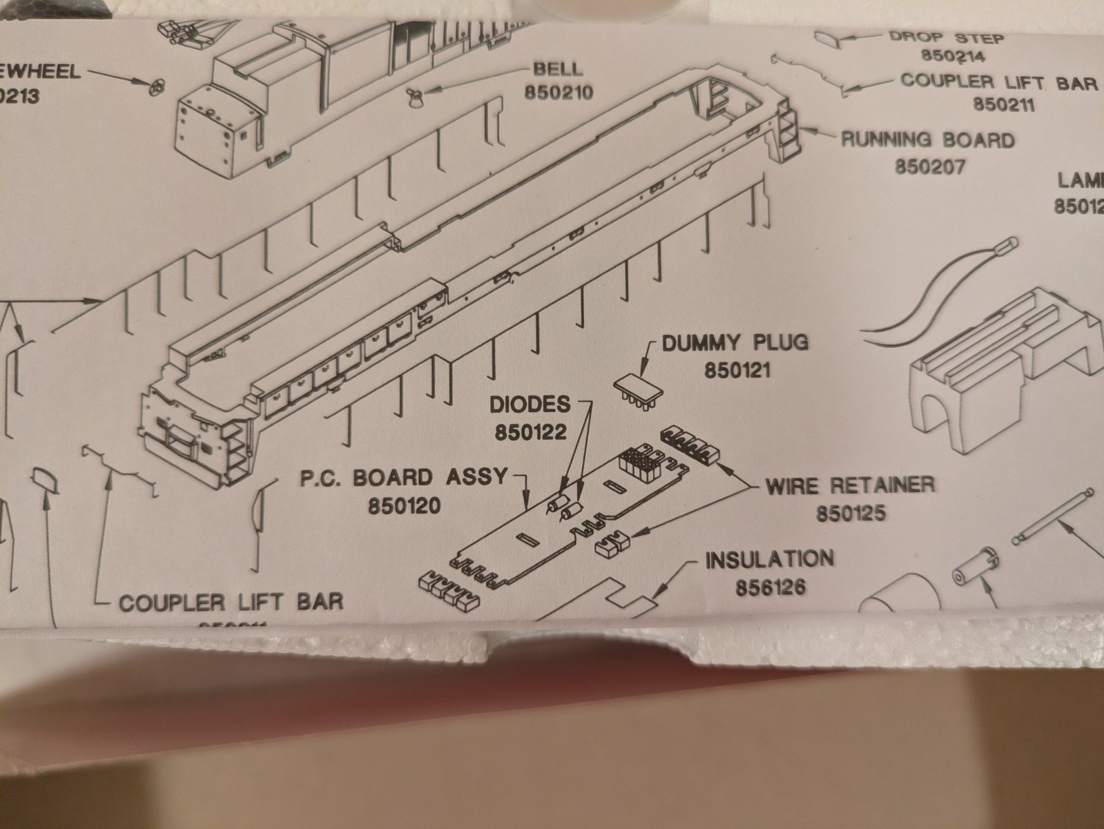HO GE U33C Milwaukee Road DCC Ready NIB NOS # 8524