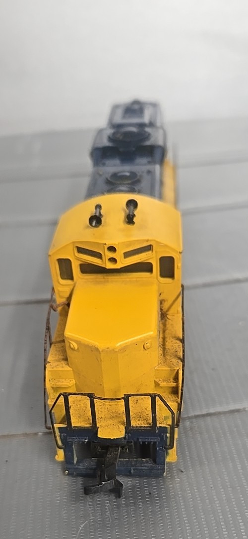 COX Vintage HO scale #2232 Blue Santa Fe Diesel locomotive Untested