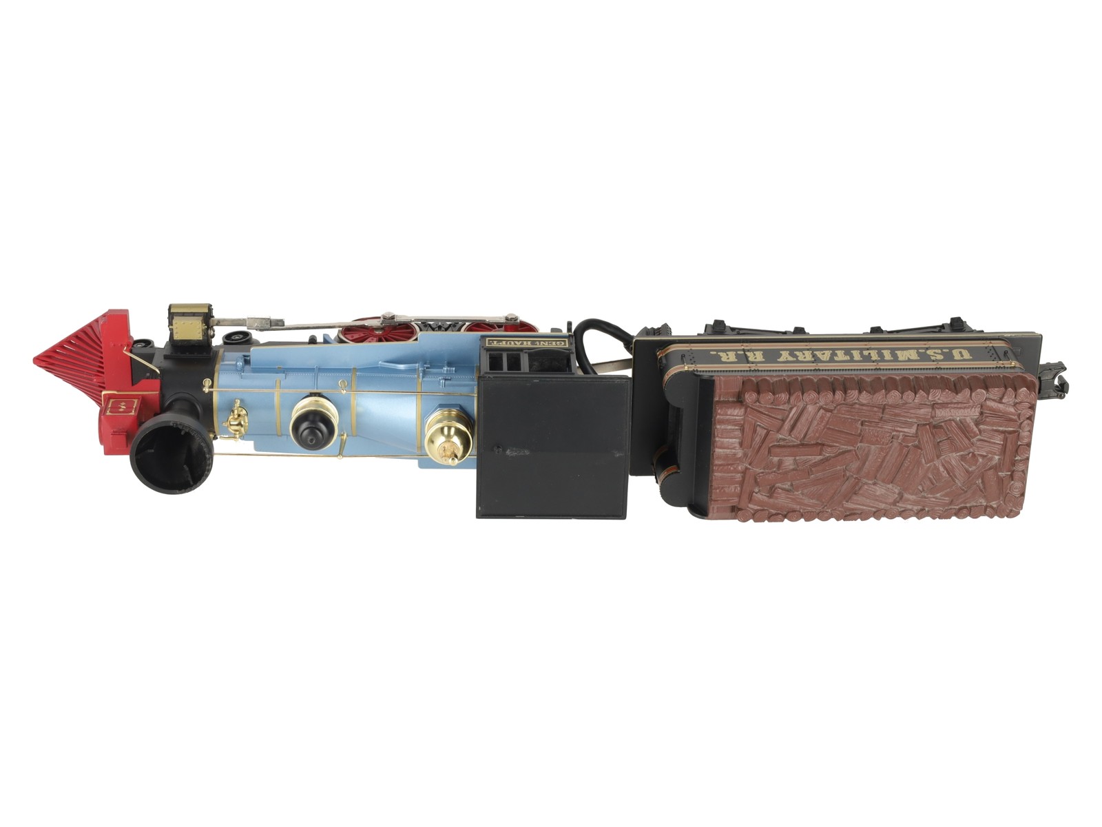 MTH 30-1257-1 O Gauge Union Army 4-4-0 General Steam Locomotive & Tender w/PS2