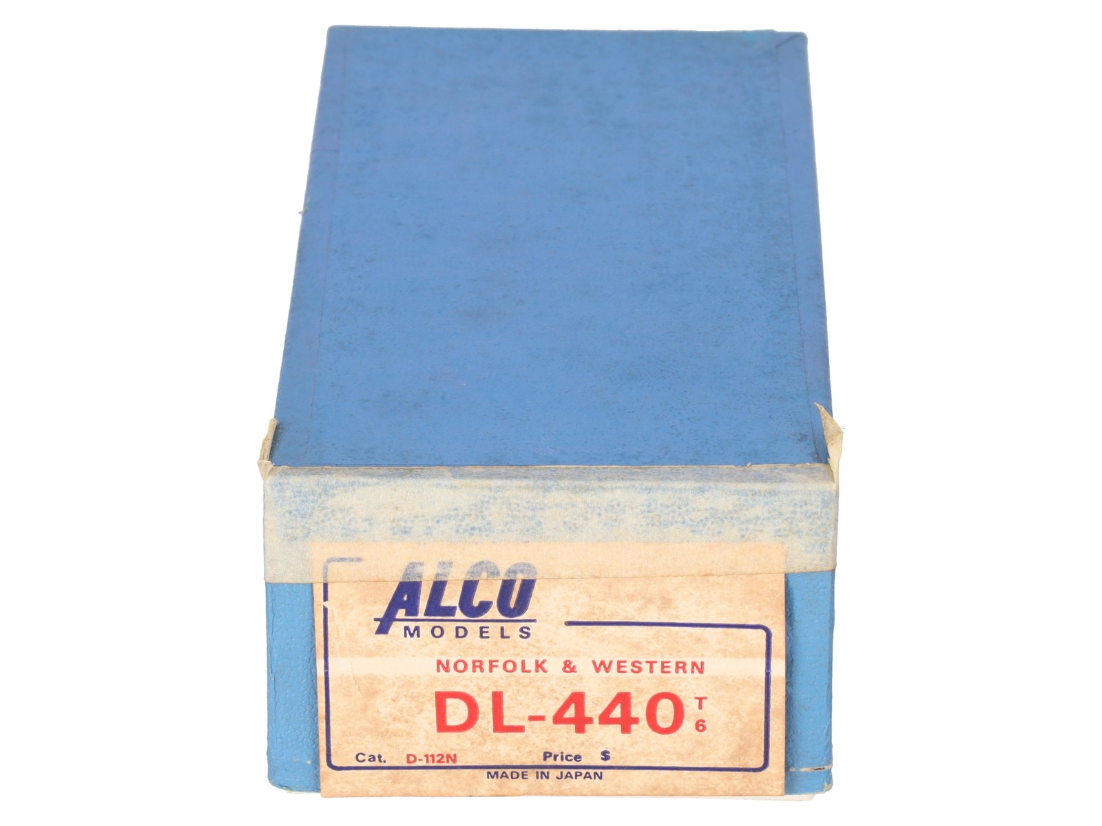 Alco Models D-112N HO BRASS N&W DL-440T6 Diesel Engine/Box