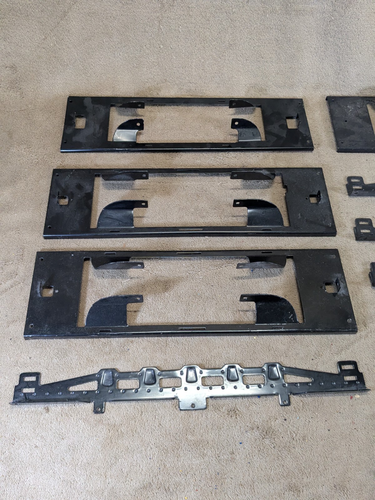 American Flyer 4678 Standard Gauge Electric Locomotive Frame Lot of 4
